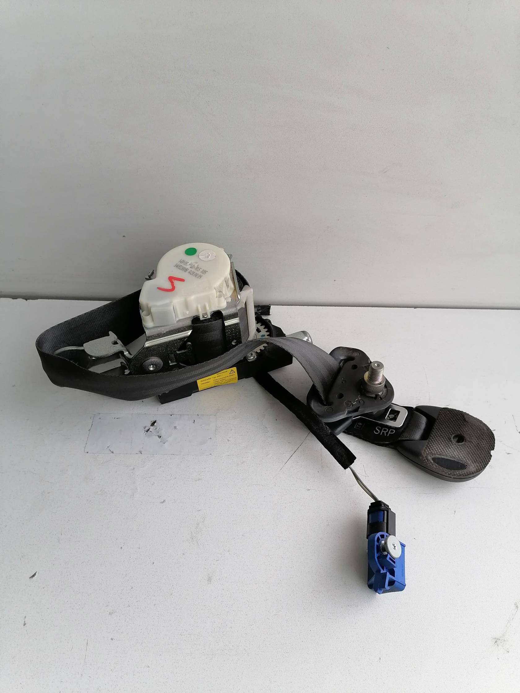 Cintura di sicurezza ant. sx.